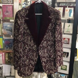 Seno Vintage Men’s Smoking Jacket